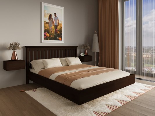 Кровать из массива дерева Vita Mia Olivia Fly ( Оливия Парящая) 3