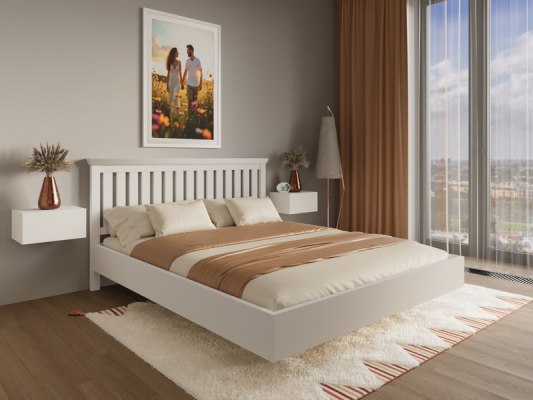 Кровать из массива дерева Vita Mia Olivia Fly ( Оливия Парящая) 1