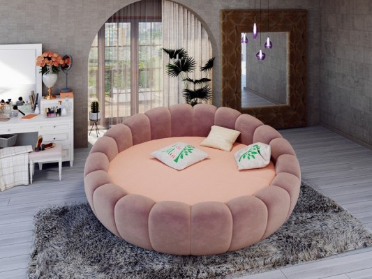 Круглая кровать Vita Mia Perla ( Перла ) 1 Круглая кровать Vita Mia Perla ( Перла ) 1