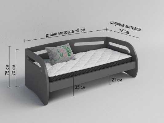 Кровать деревянная Vita Mia Smart ( Смарт ) 10