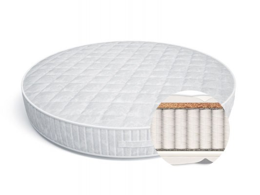 Круглый матрас MaterLux Spring Comfort 1