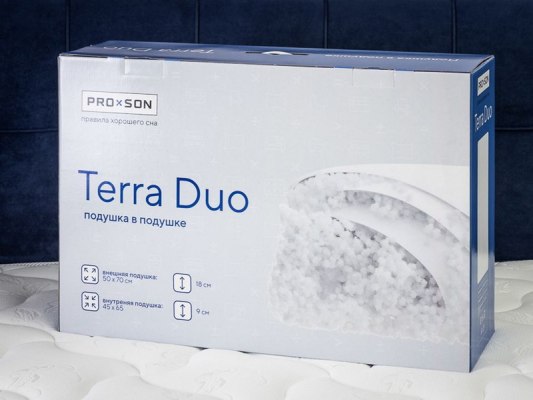 Подушка ProSon Terra Duo 3 в 1 7