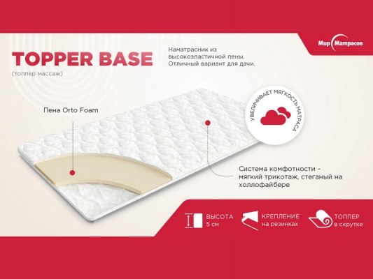 Топпер Topper Base 1