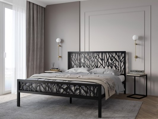 Металлическая кровать Вольтерра 1 2
