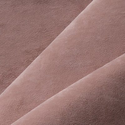 Ткань Велсофт Винтажный розовый