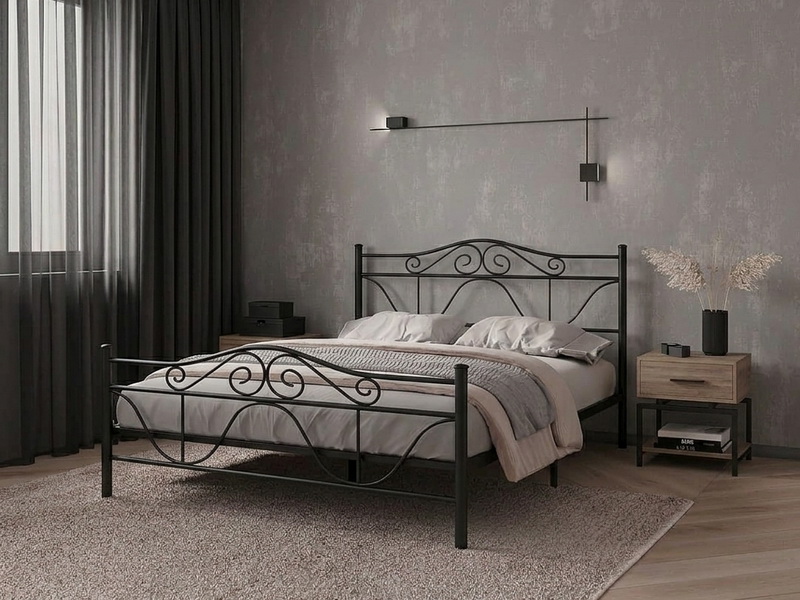 Металлическая кровать Анжелика