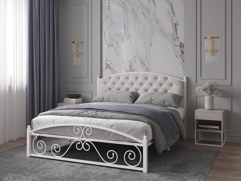 Металлическая кровать Бали