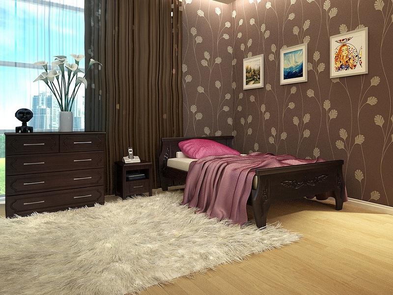 Кровать DreamLine Ника ( массив бука или ясеня )