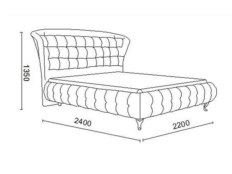Кровать Soft Bed Elizabeth