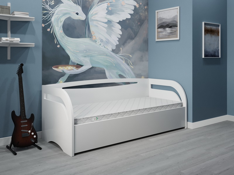 Диван кровать из массива дерева Vita Mia Bonny ( Бонни ) с подъёмным механизмом