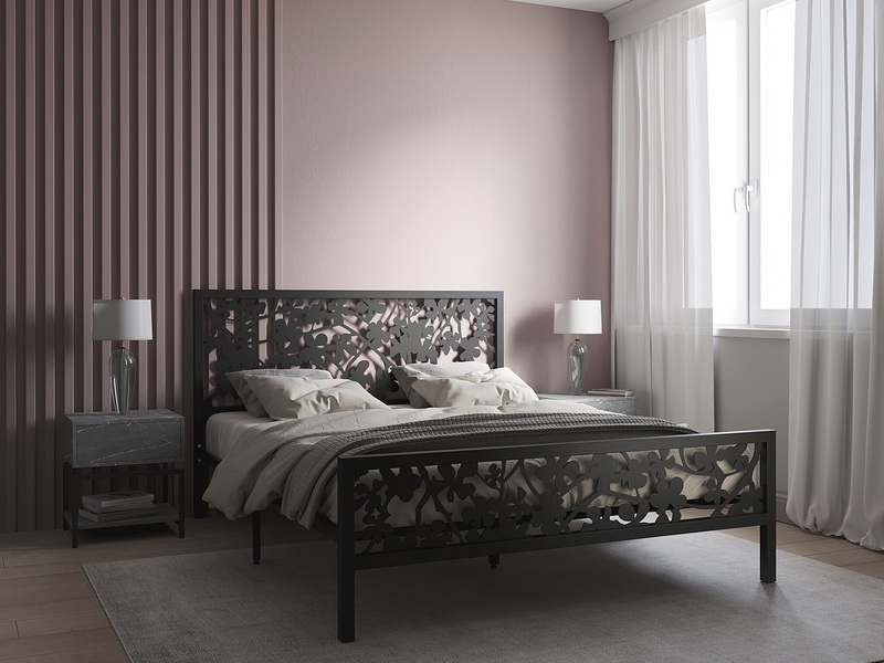 Металлическая кровать Будойя 1