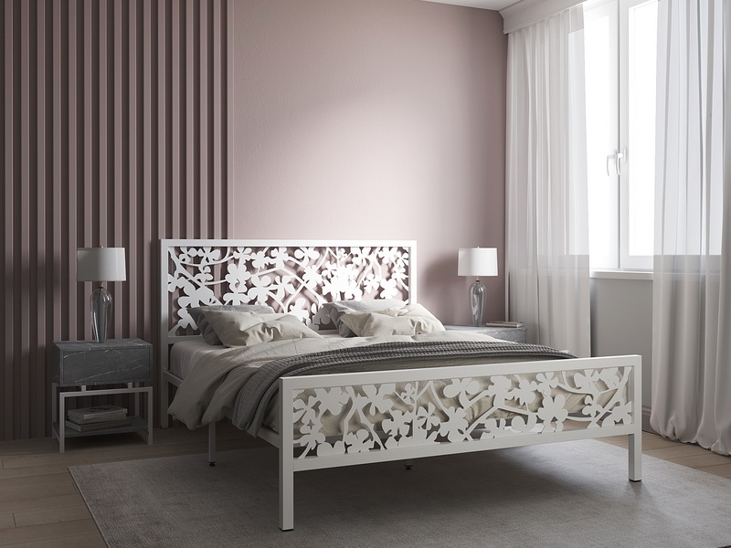 Металлическая кровать Будойя 1