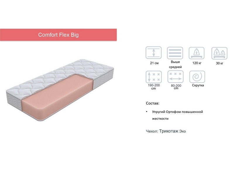 Матрас Орматек Comfort Flex Big