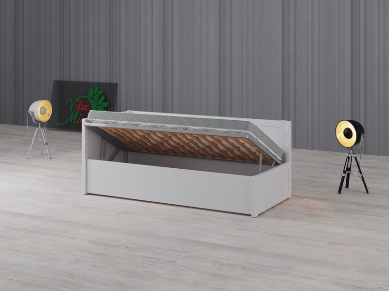 Кровать деревянная Vita Mia Domenica ( Доменика ) с подъёмным механизмом