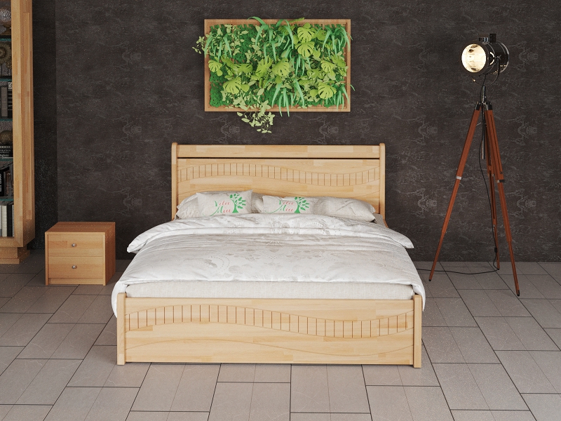 Кровать из массива дерева Vita Mia Donna Plus с подъемным механизмом ( Донна Плюс )