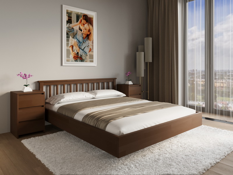 Кровать из массива дерева Vita Mia Helen Fly ( Хелен Парящая )