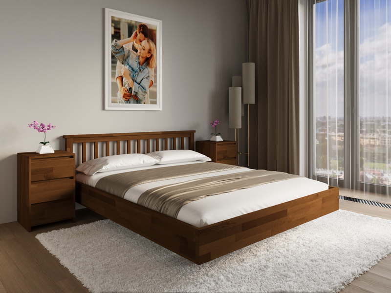 Кровать из массива дерева Vita Mia Helen Fly ( Хелен Парящая )