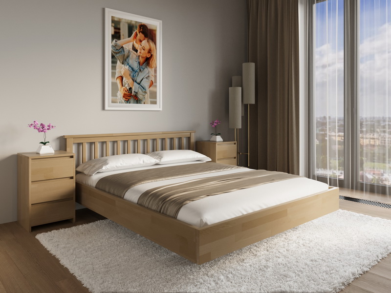 Кровать из массива дерева Vita Mia Helen Fly ( Хелен Парящая )