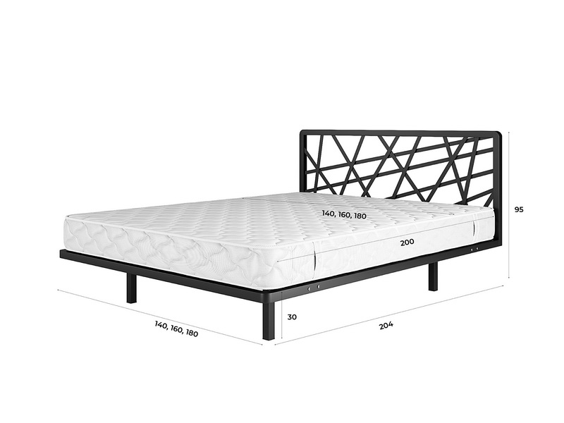 Металлическая кровать Империя 1