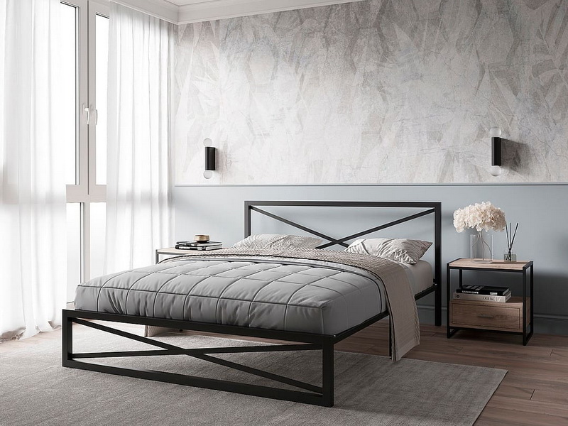 Металлическая кровать Карина