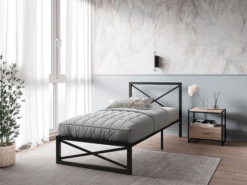 Металлическая кровать Карина