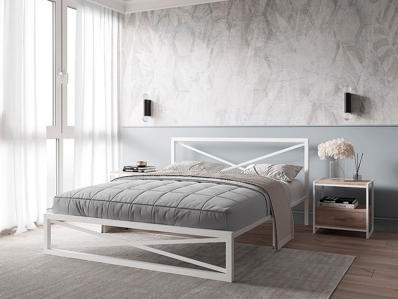 Металлическая кровать Карина