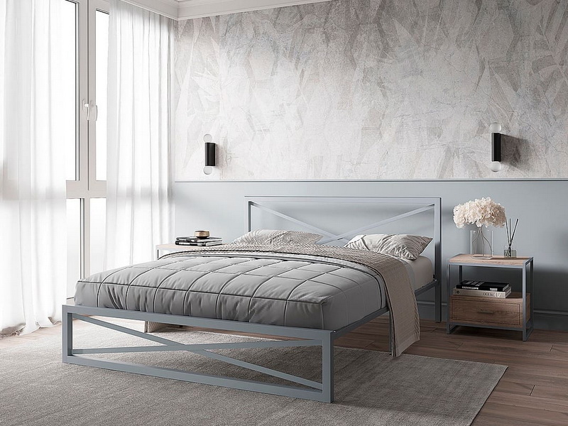 Металлическая кровать Карина