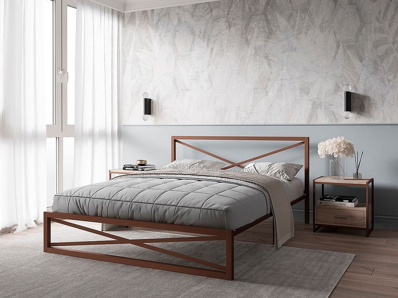 Металлическая кровать Карина