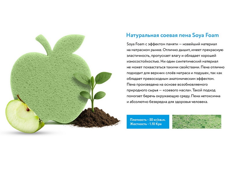 Матрас ортопедический Honnemed Leben L