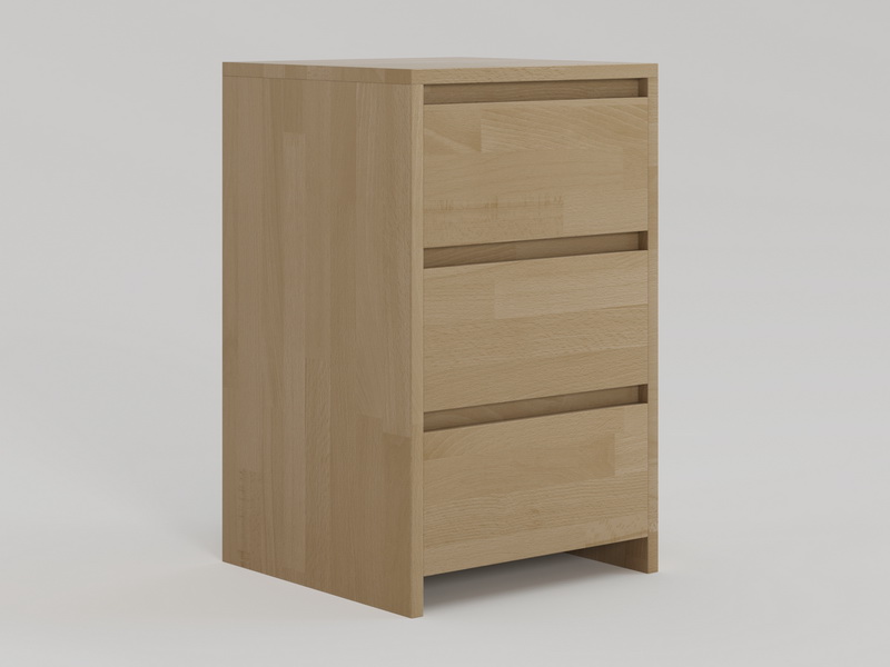 Тумба прикроватная деревянная Vita Mia Mizuki ( Мизуки ) 3 ящика