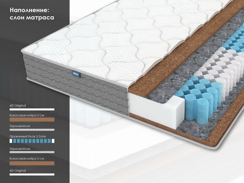 Матрас Димакс ОК Кокос