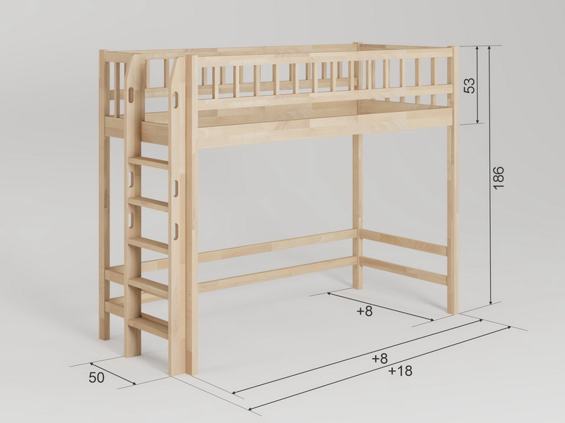 Кровать-чердак Vita Mia Uno ( Уно )