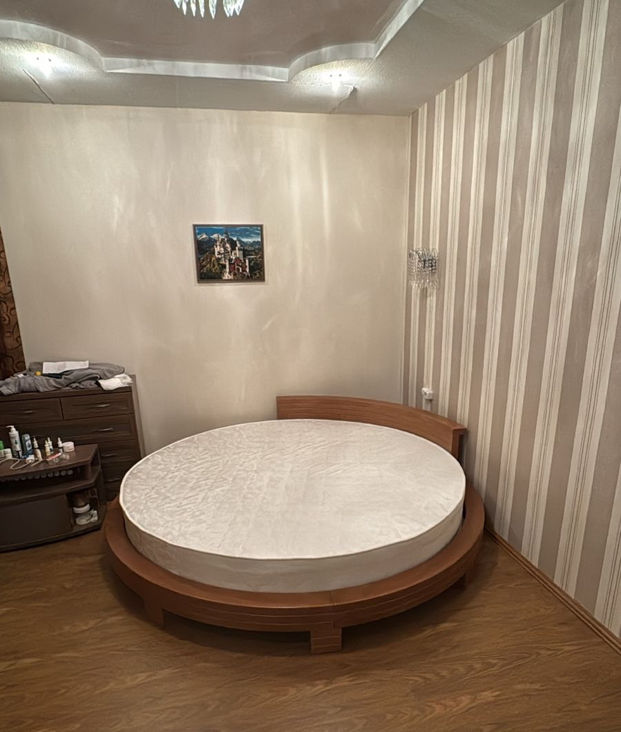 Круглая деревянная кровать Vita Mia Neron ( Нерон ), D 200 см Цвет Дуб