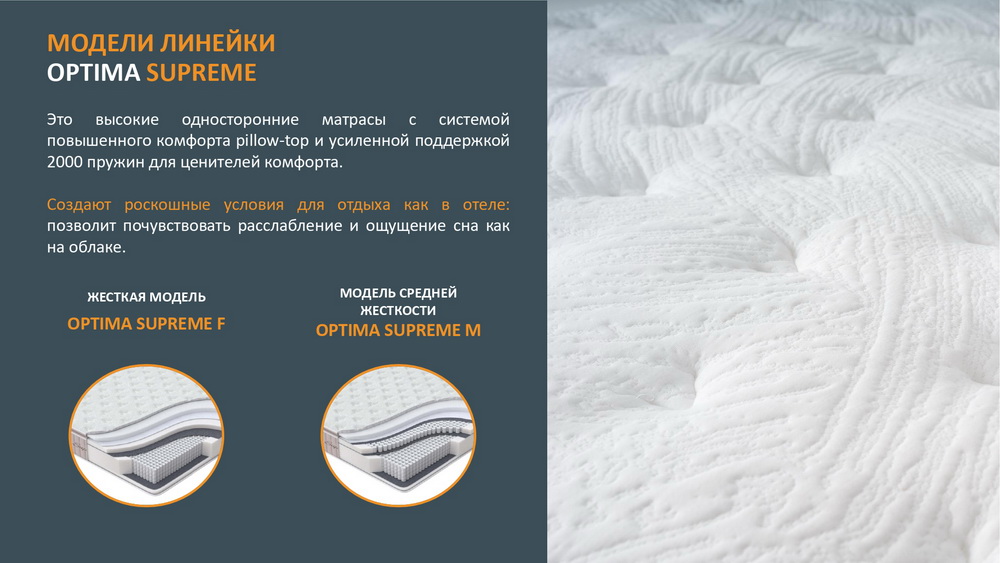 Коллекция Optima Supreme