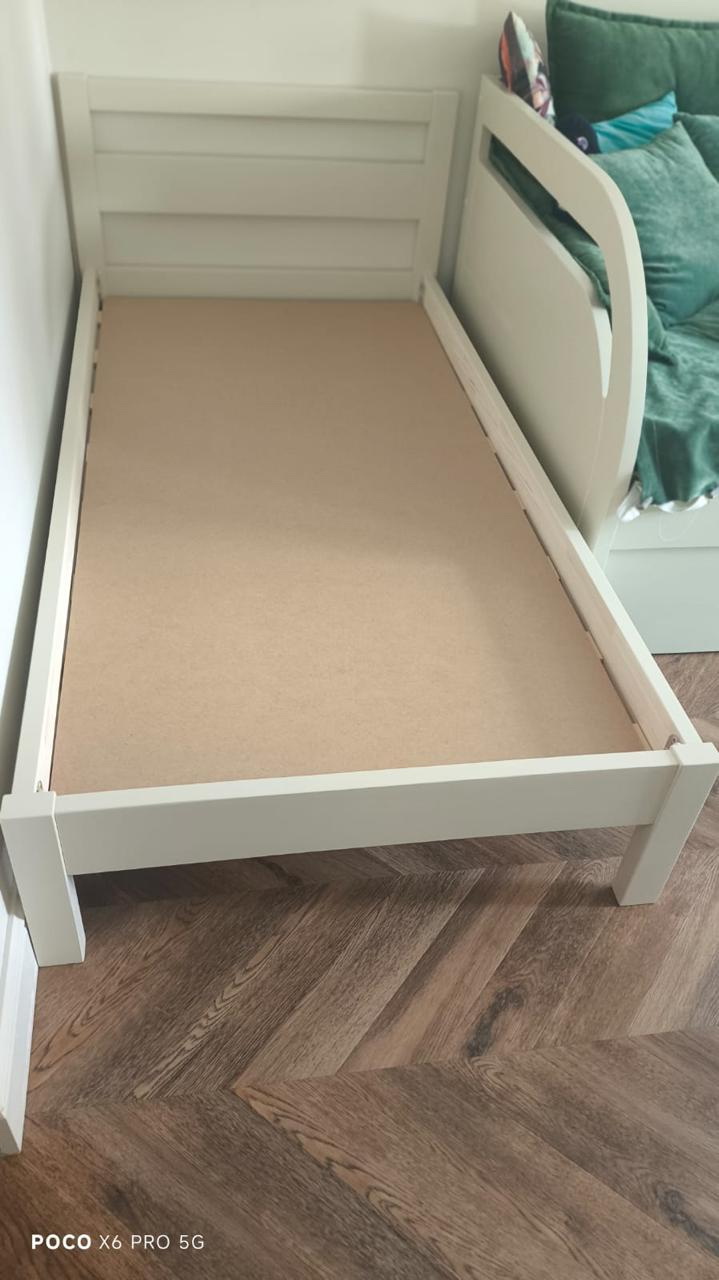 Кровать VitaMia Lampone 90х180 слоновая кость