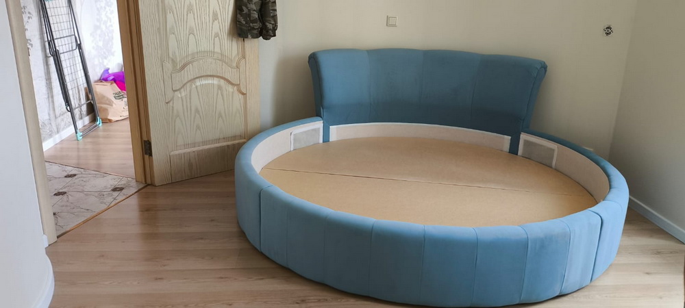 Кровать круглая Vita Mia Орлеан D200 см Velutto 47