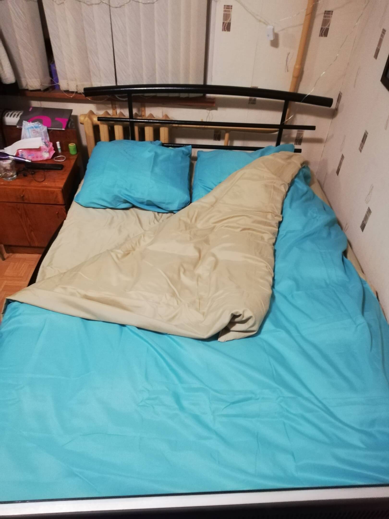 Кровать металлическая Сакура